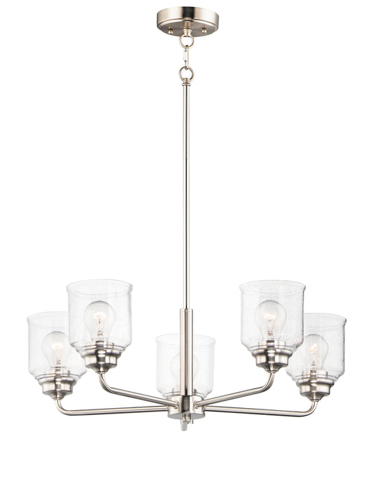 Acadia 5-Light Chandelier Satin Nickel by Maxim Lighting