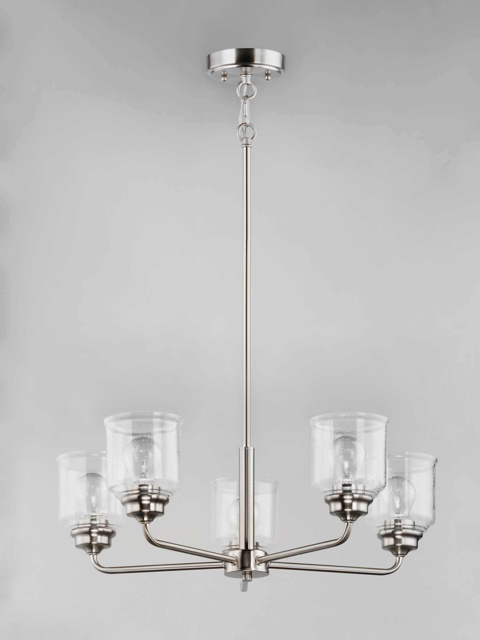 Acadia 5-Light Chandelier Satin Nickel by Maxim Lighting