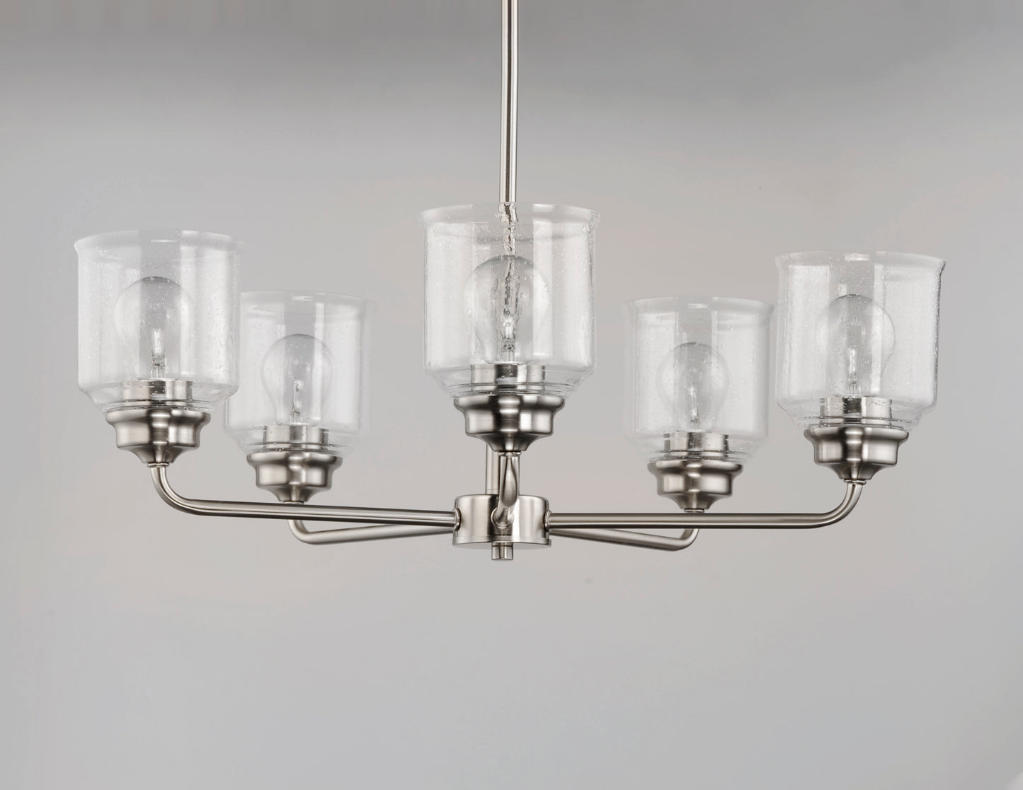 Acadia 5-Light Chandelier Satin Nickel by Maxim Lighting