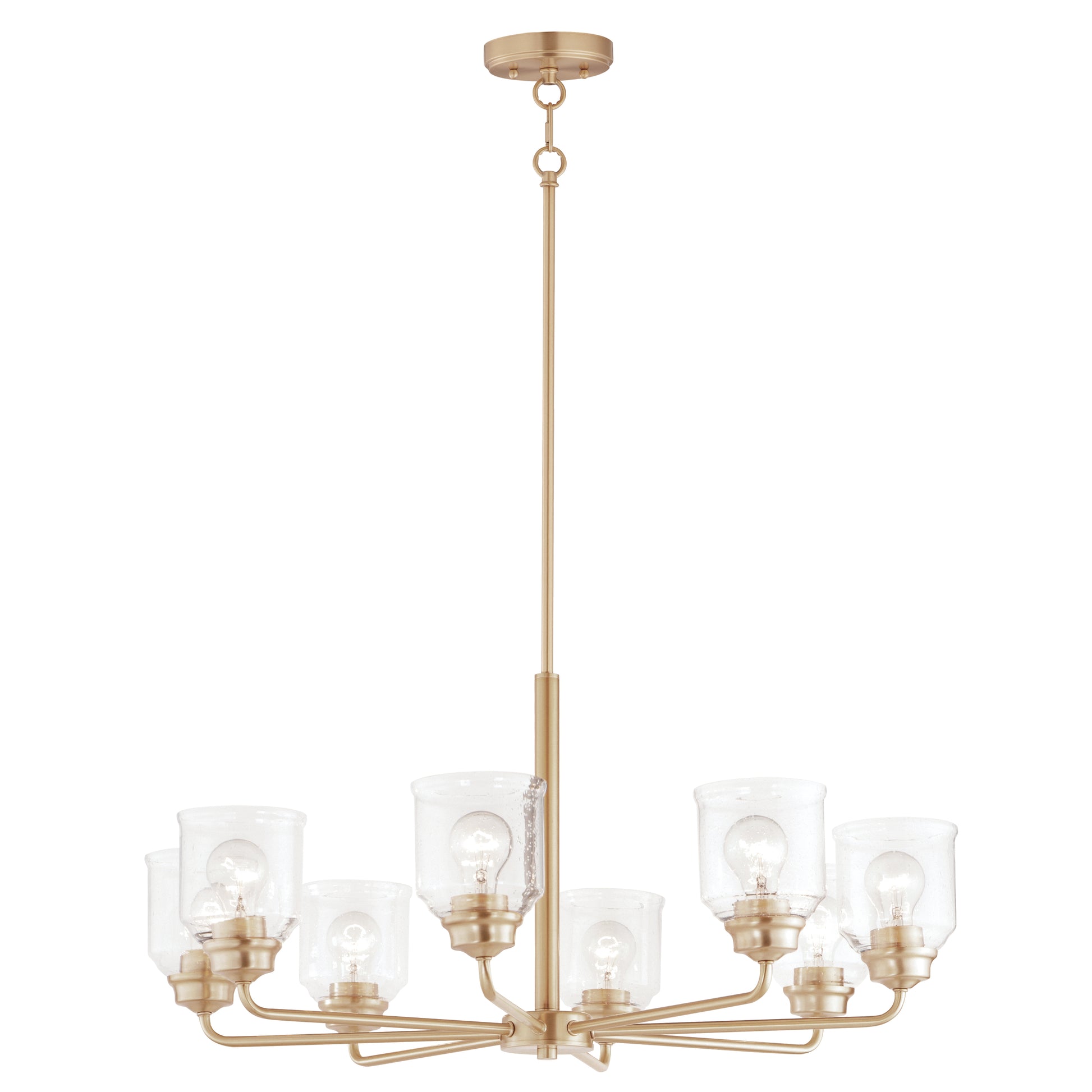 Acadia 8-Light Chandelier Heritage by Maxim Lighting