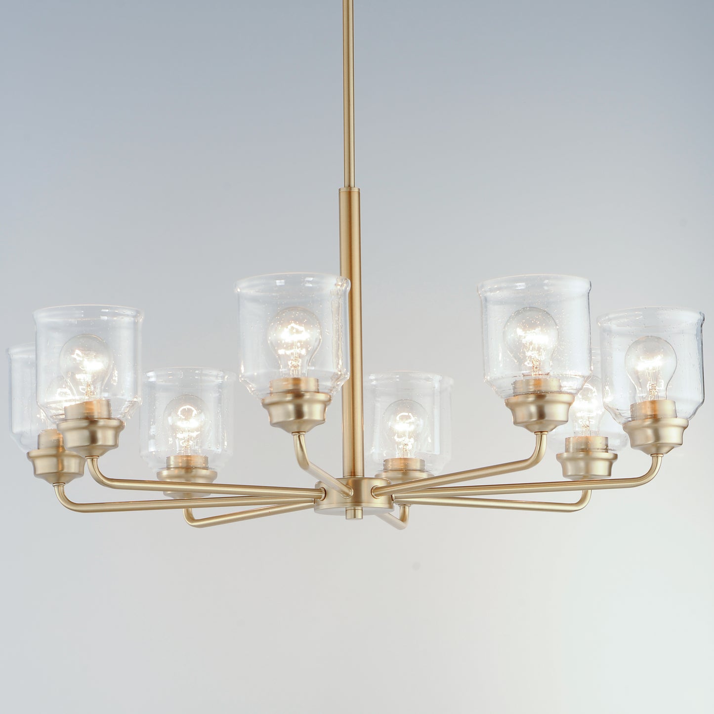 Acadia 8-Light Chandelier Heritage by Maxim Lighting