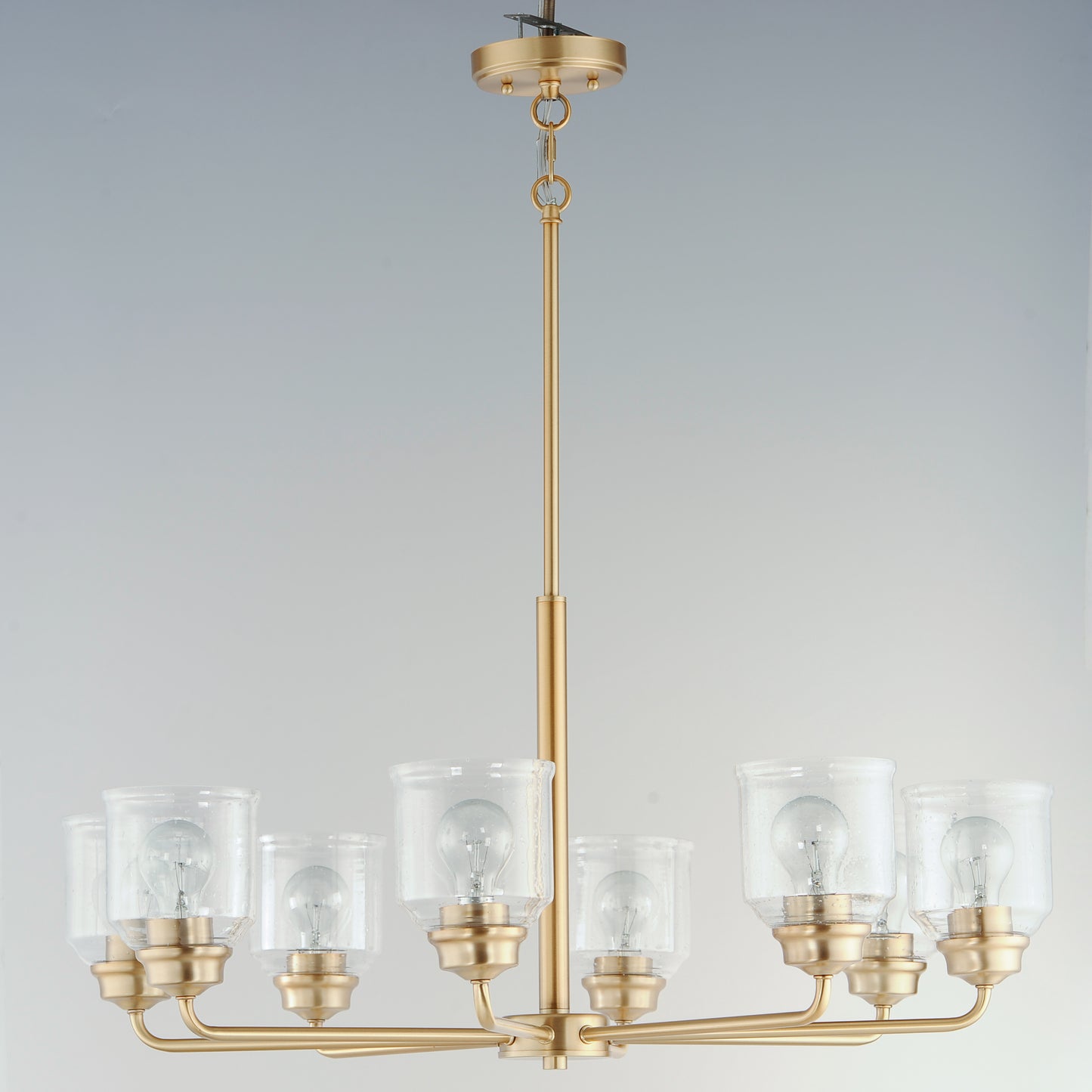 Acadia 8-Light Chandelier Heritage by Maxim Lighting