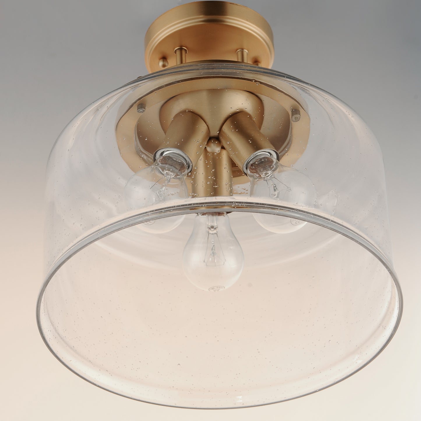 Acadia 3-Light Semi-Flush Mount Heritage by Maxim Lighting