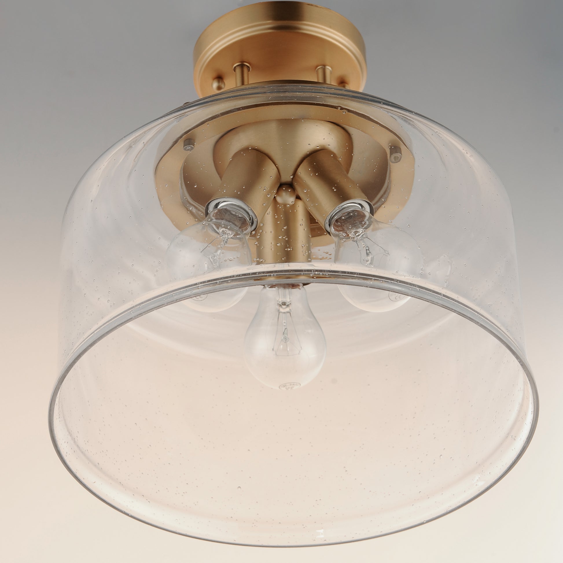 Acadia 3-Light Semi-Flush Mount Heritage by Maxim Lighting