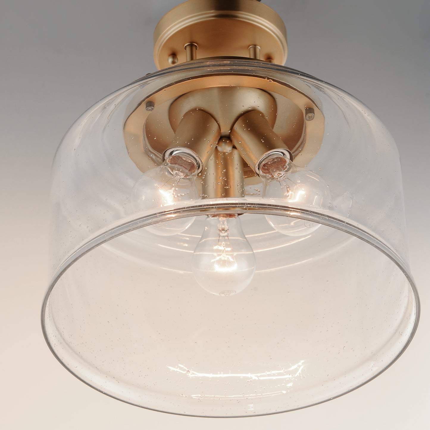 Acadia 3-Light Semi-Flush Mount Heritage by Maxim Lighting