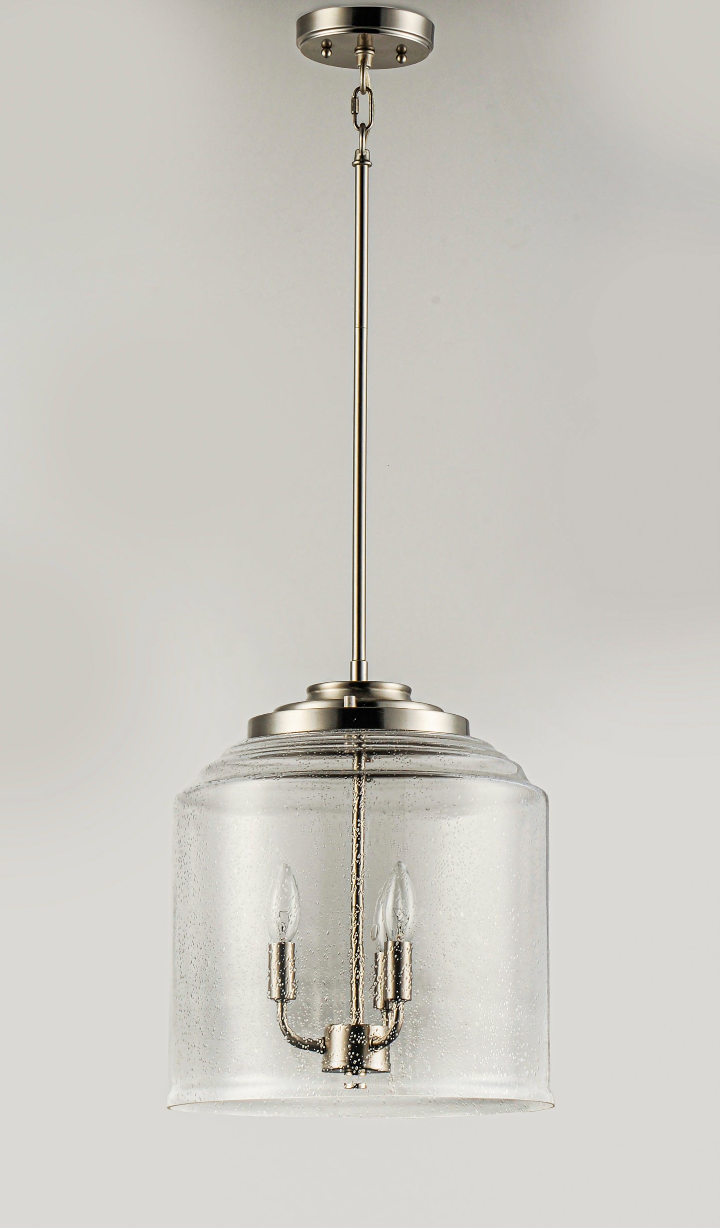 Acadia 3-Light Pendant Satin Nickel by Maxim Lighting