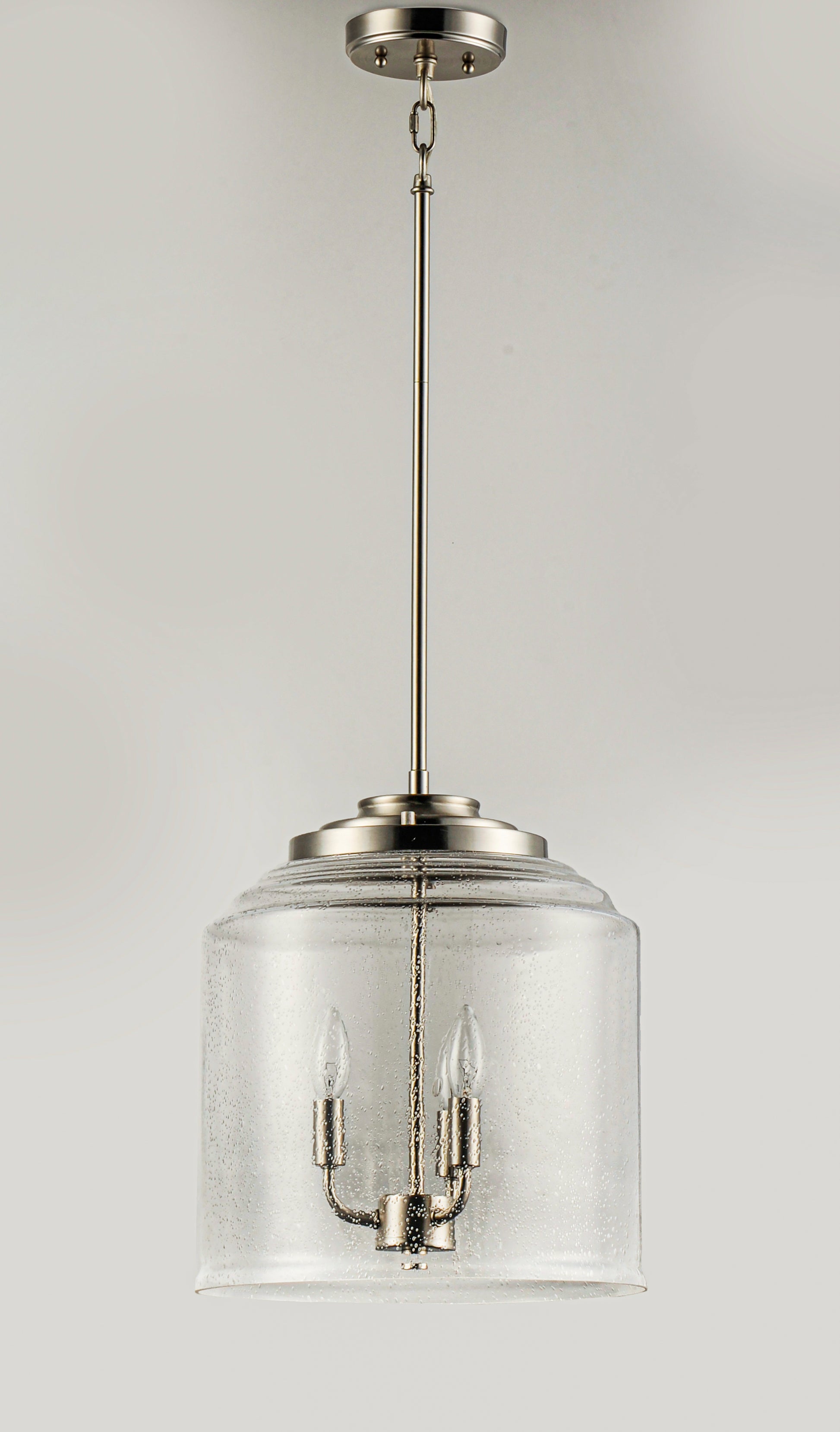Acadia 3-Light Pendant Satin Nickel by Maxim Lighting