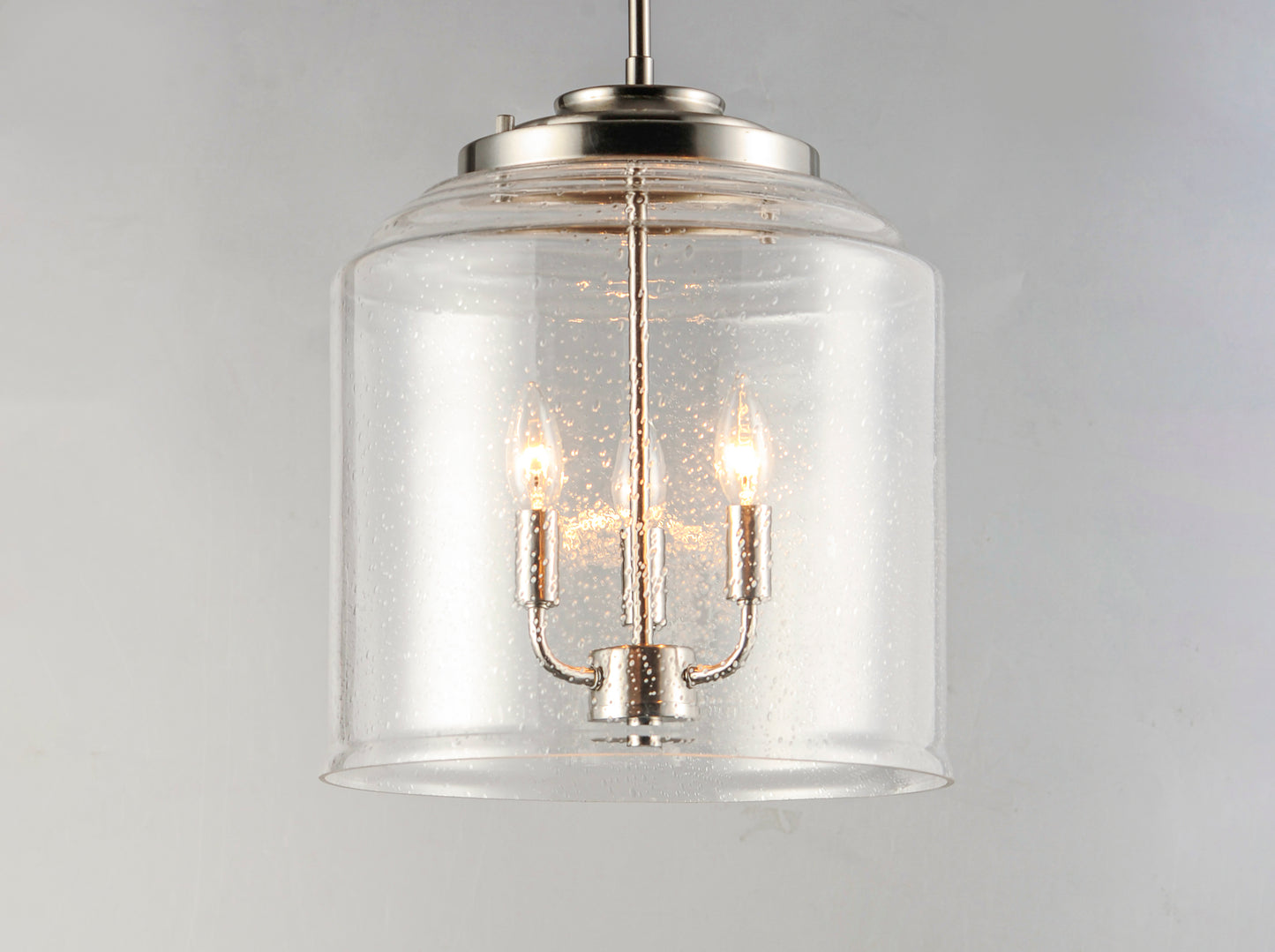 Acadia 3-Light Pendant Satin Nickel by Maxim Lighting