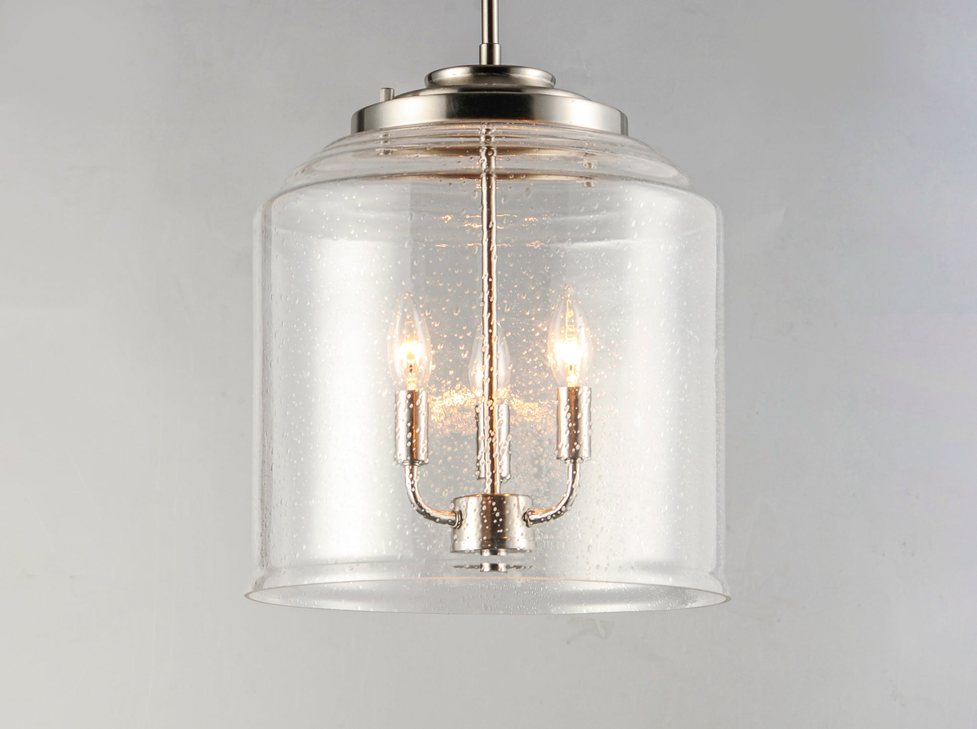Acadia 3-Light Pendant Satin Nickel by Maxim Lighting