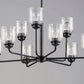 Acadia 9-Light Chandelier Black by Maxim Lighting