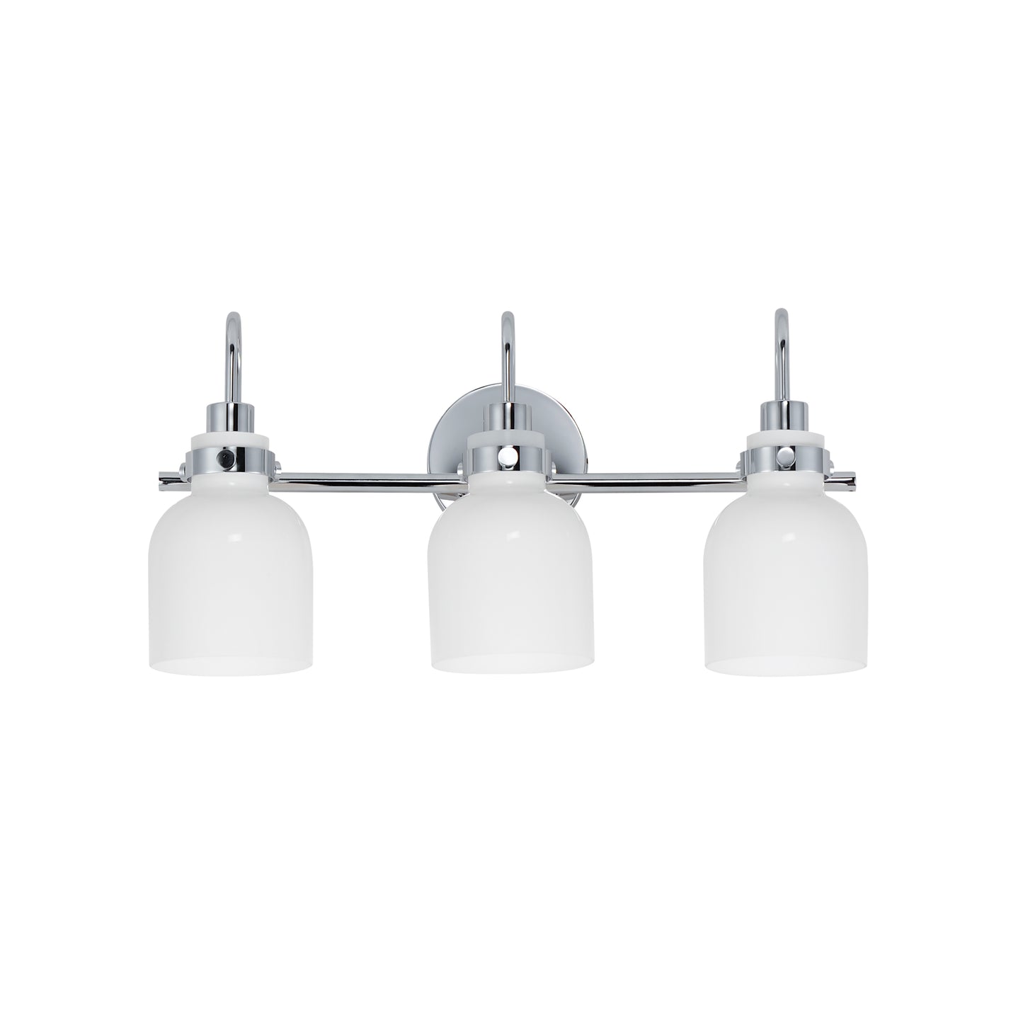 Milk 3-Light Bath Vanity Polished Chrome by Maxim Lighting