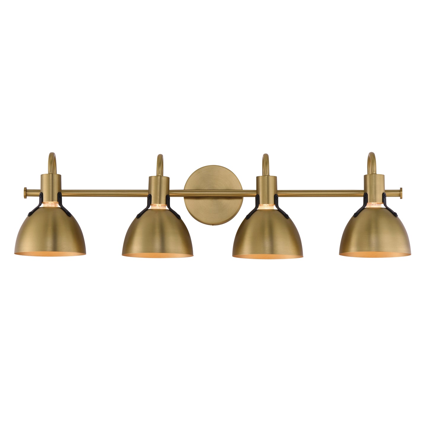 Dusk 4-Light Wall Sconce Satin Brass by Maxim Lighting