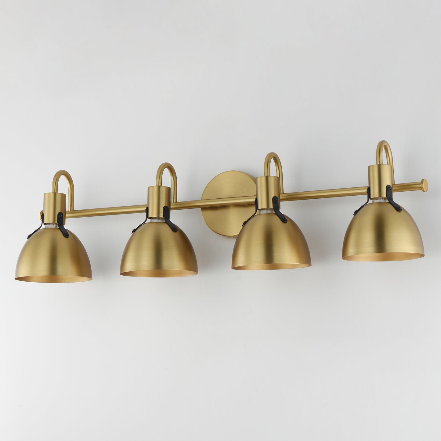 Dusk 4-Light Wall Sconce Satin Brass by Maxim Lighting