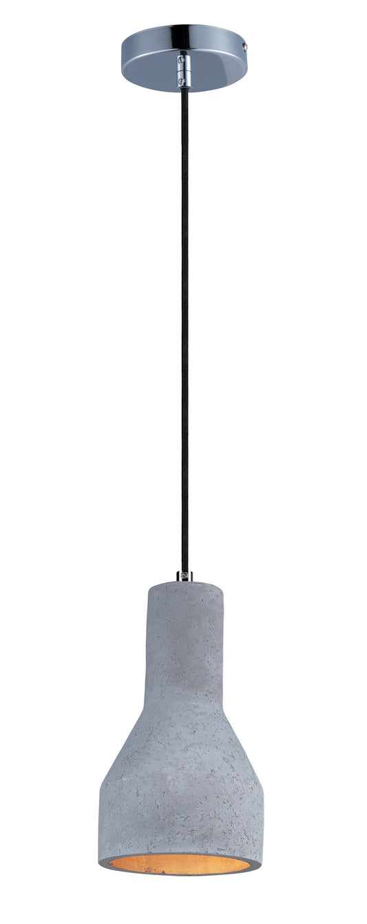 Crete LED Pendant Polished Chrome by Maxim Lighting