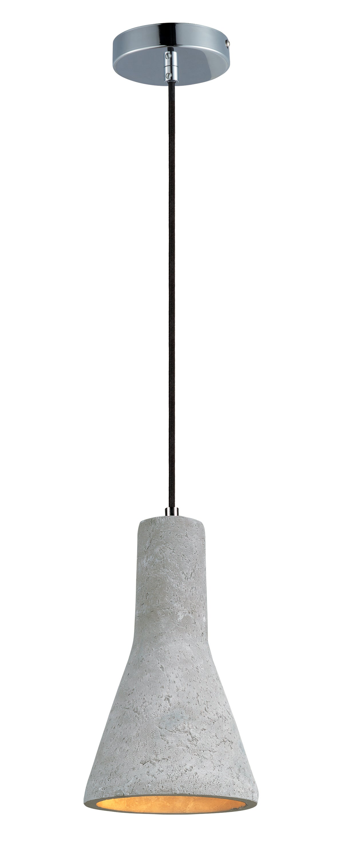 Crete LED Pendant Polished Chrome by Maxim Lighting