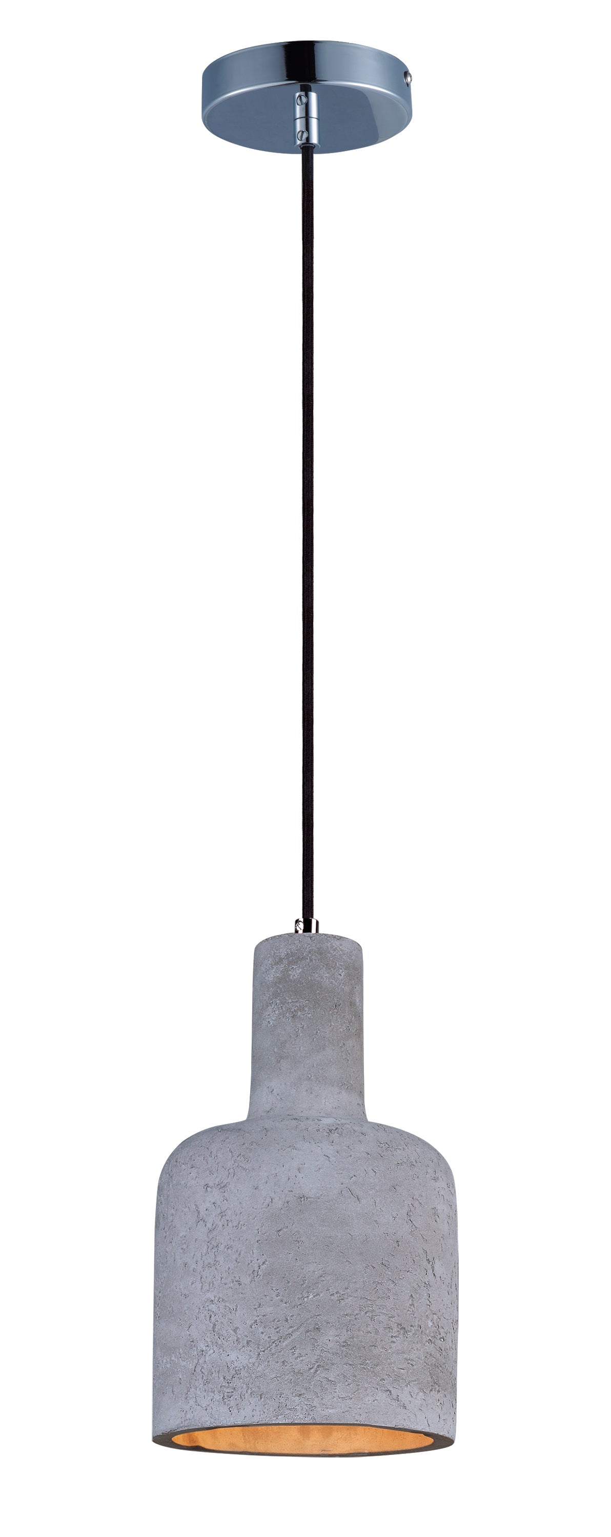 Crete LED Pendant Polished Chrome by Maxim Lighting