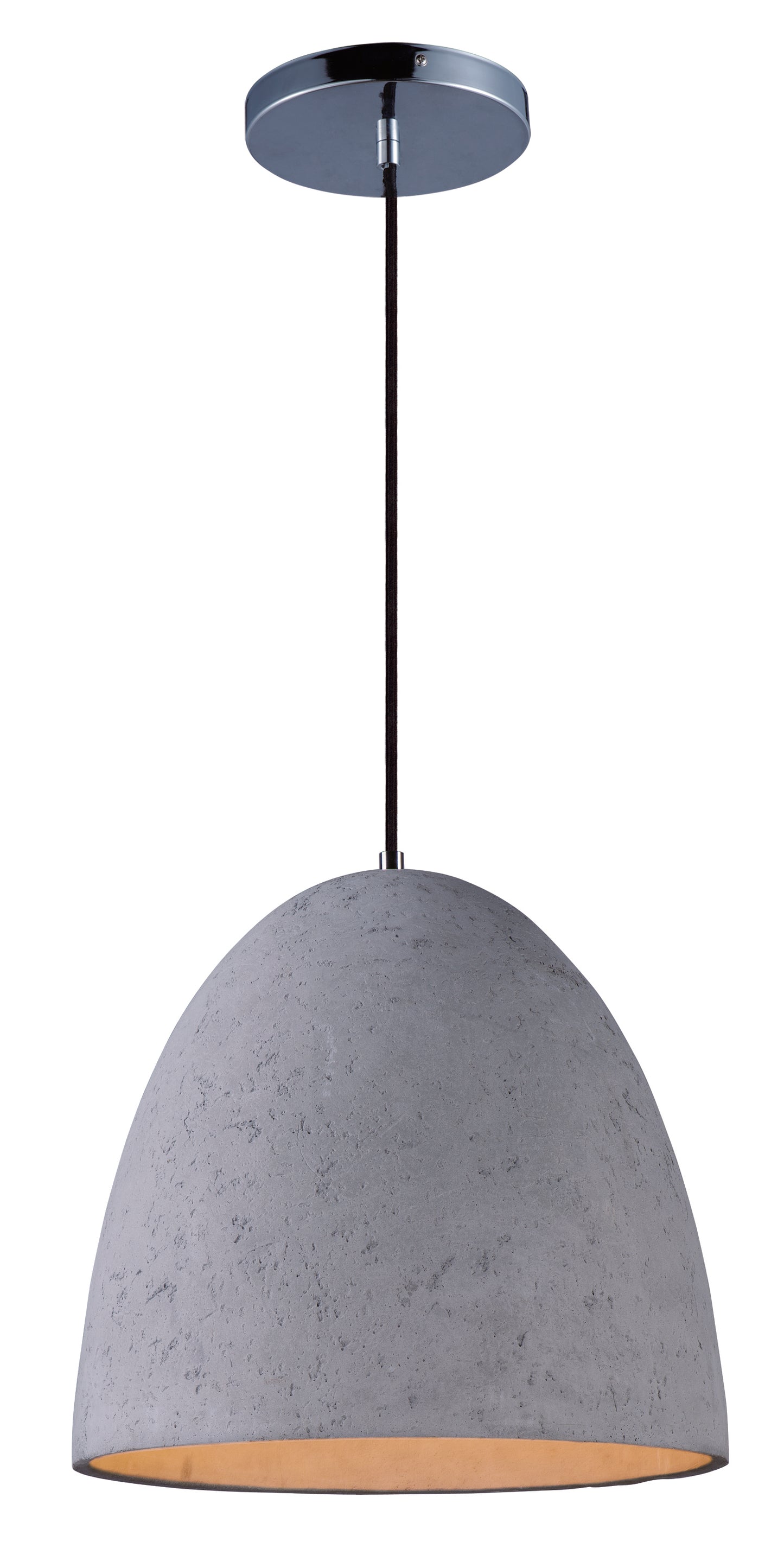 Crete LED Pendant Polished Chrome by Maxim Lighting