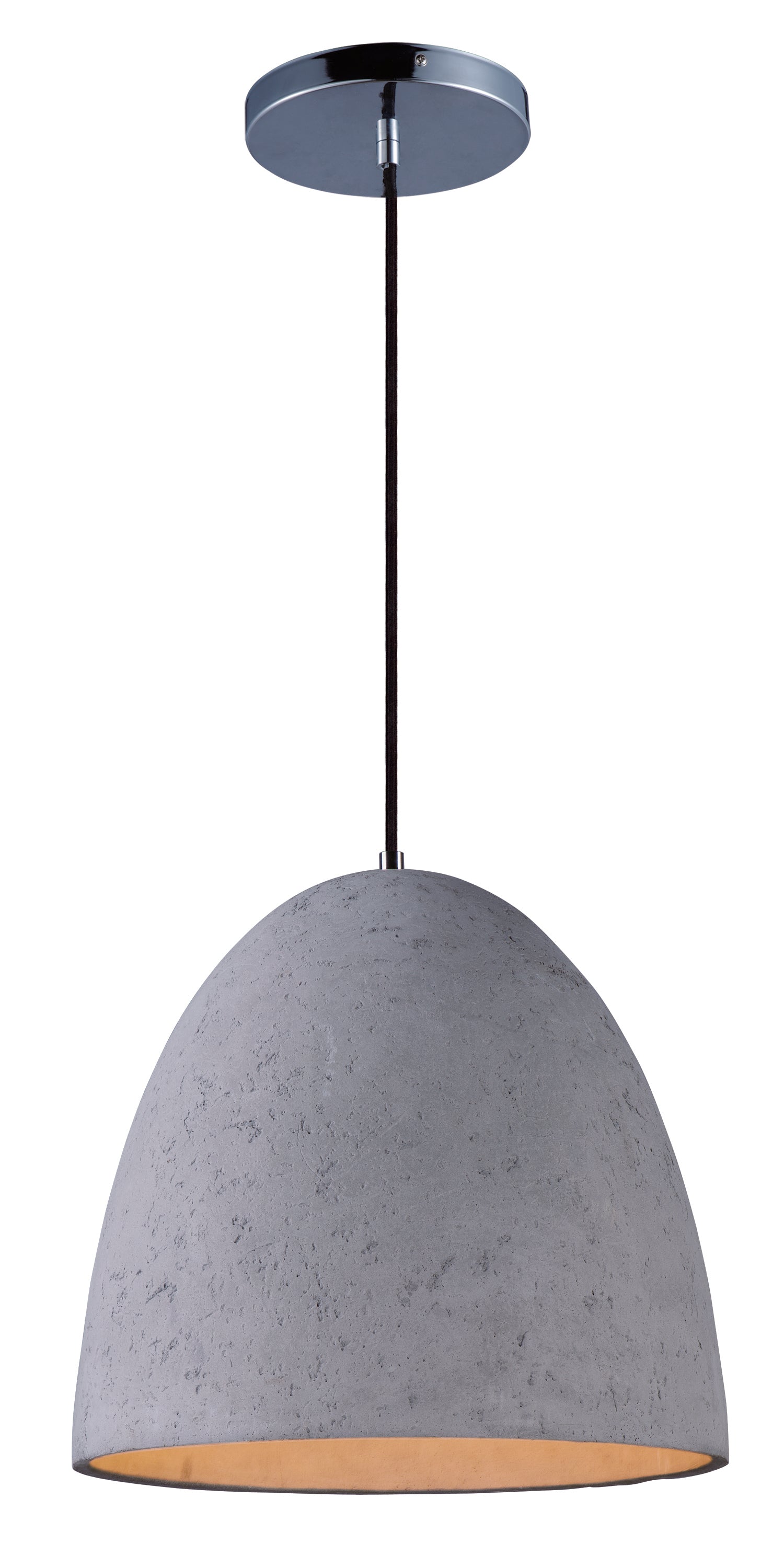 Crete LED Pendant Polished Chrome by Maxim Lighting