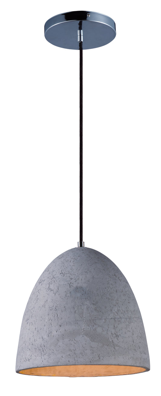 Crete LED Pendant Polished Chrome by Maxim Lighting