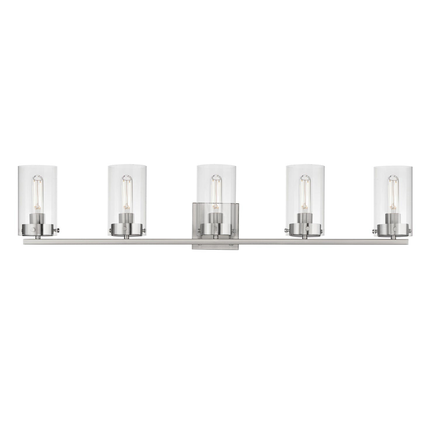 Pinn 5-Light Bath Vanity Satin Nickel by Maxim Lighting