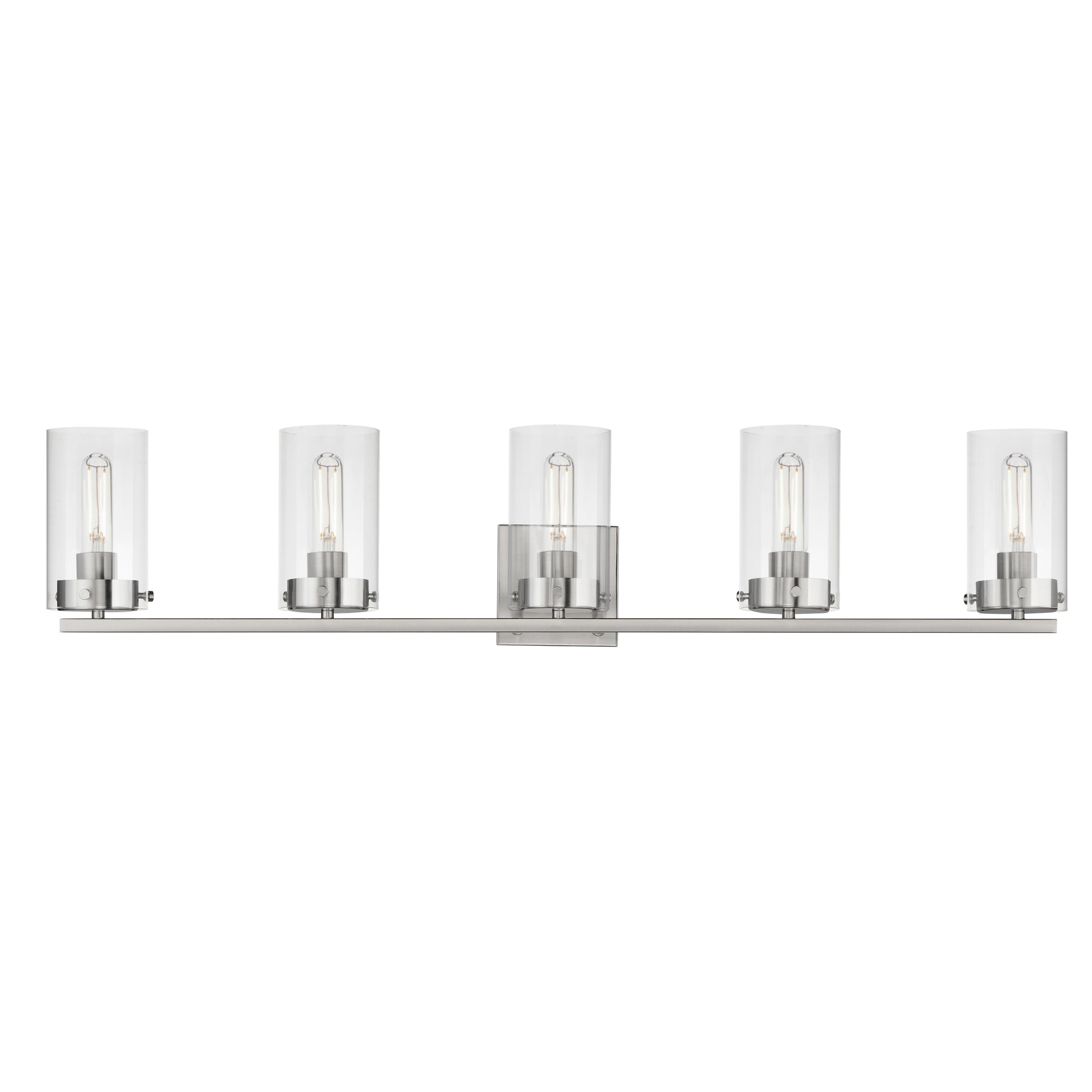 Pinn 5-Light Bath Vanity Satin Nickel by Maxim Lighting