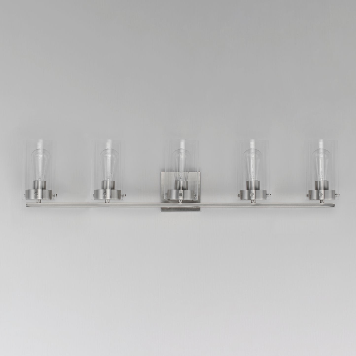 Pinn 5-Light Bath Vanity Satin Nickel by Maxim Lighting