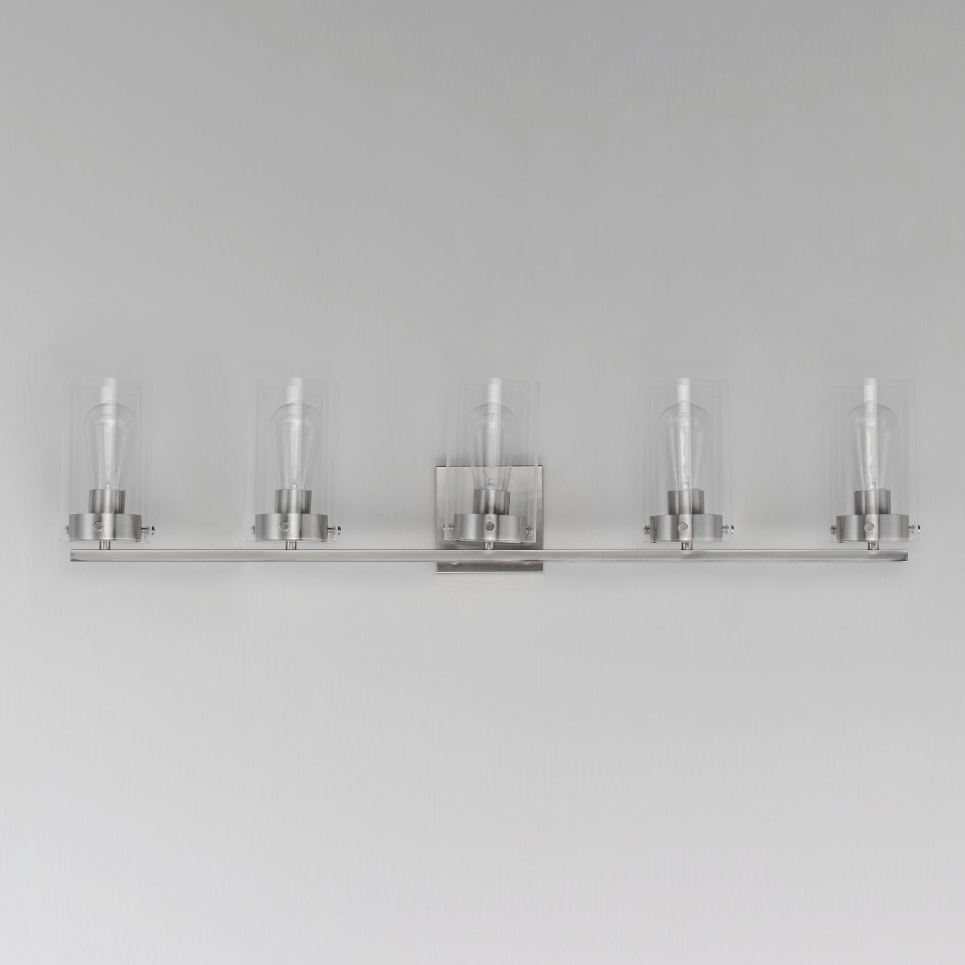 Pinn 5-Light Bath Vanity Satin Nickel by Maxim Lighting