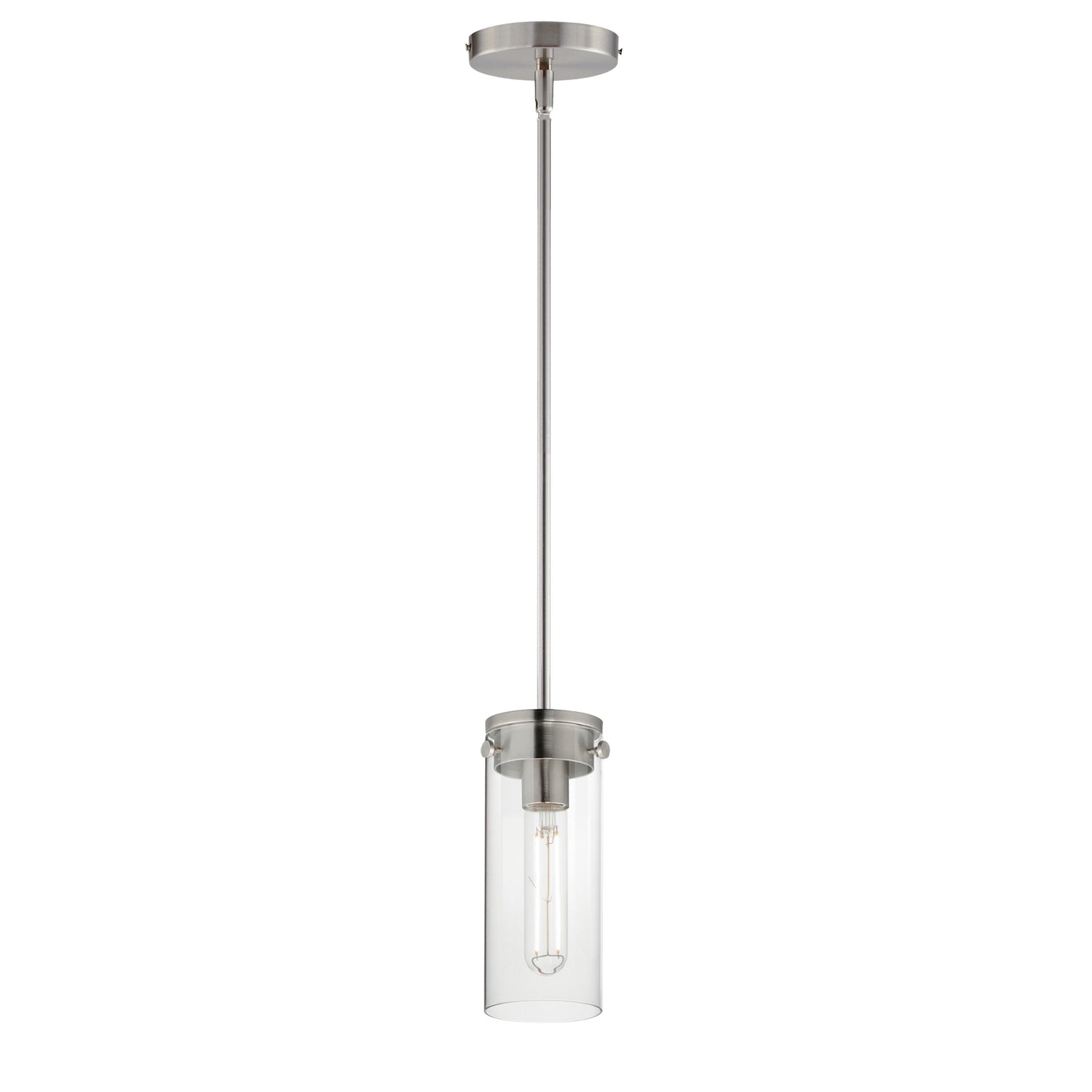 Pinn Mini Pendant Satin Nickel by Maxim Lighting