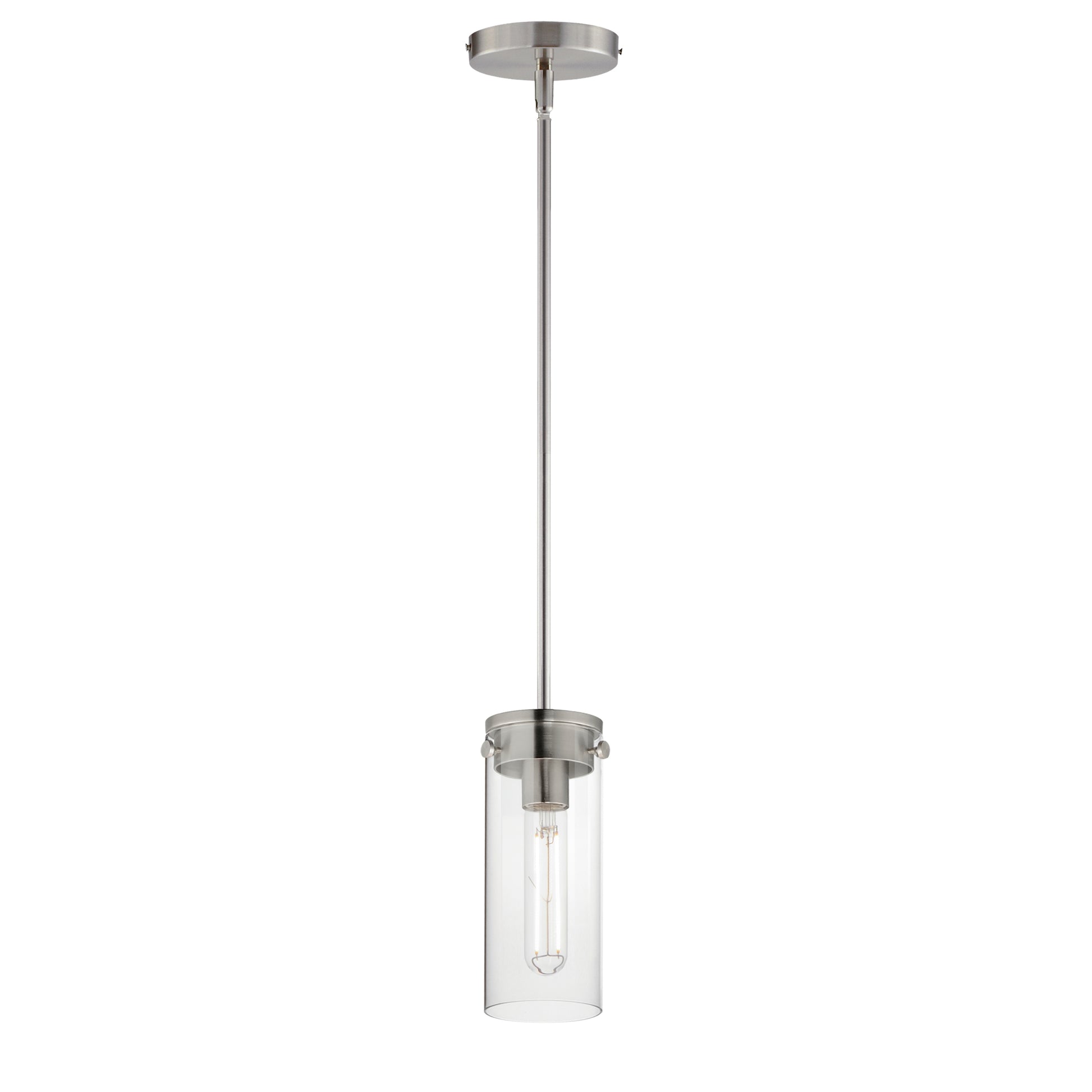 Pinn Mini Pendant Satin Nickel by Maxim Lighting