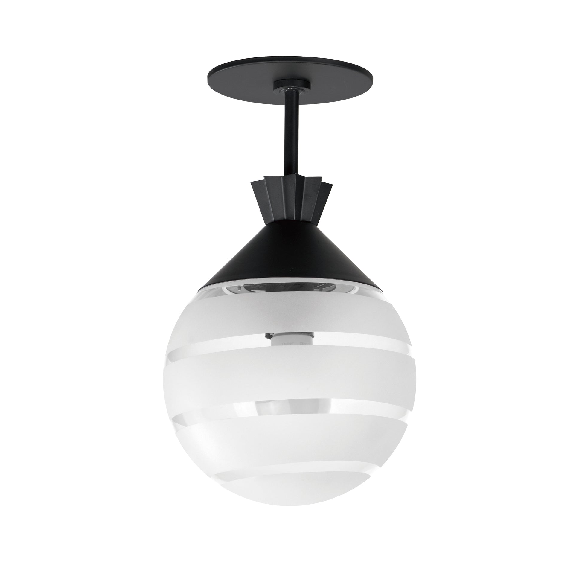 Copacabana Semi-Flush/Pendant Black by Maxim Lighting