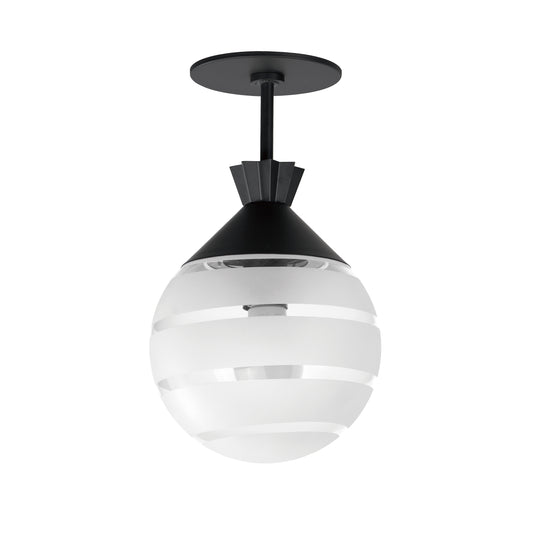 Copacabana Semi-Flush/Pendant Black by Maxim Lighting