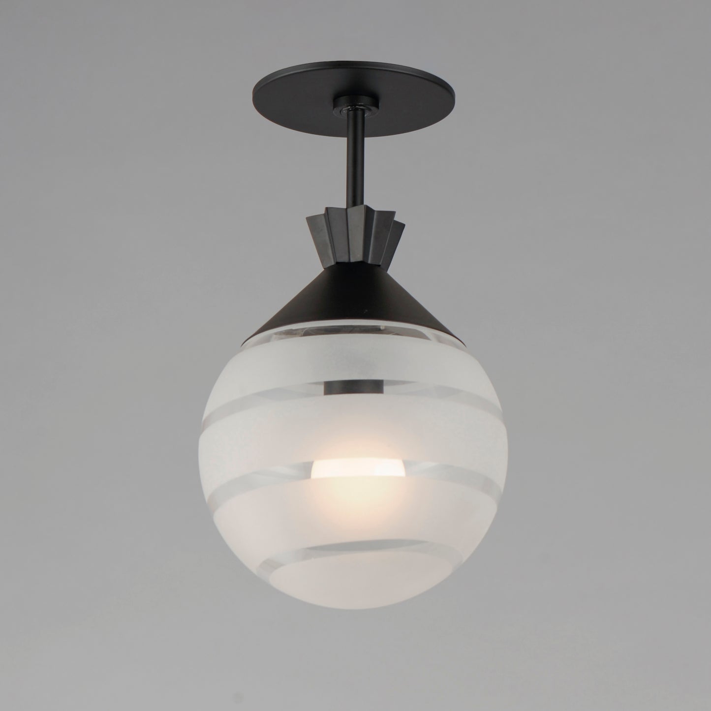 Copacabana Semi-Flush/Pendant Black by Maxim Lighting