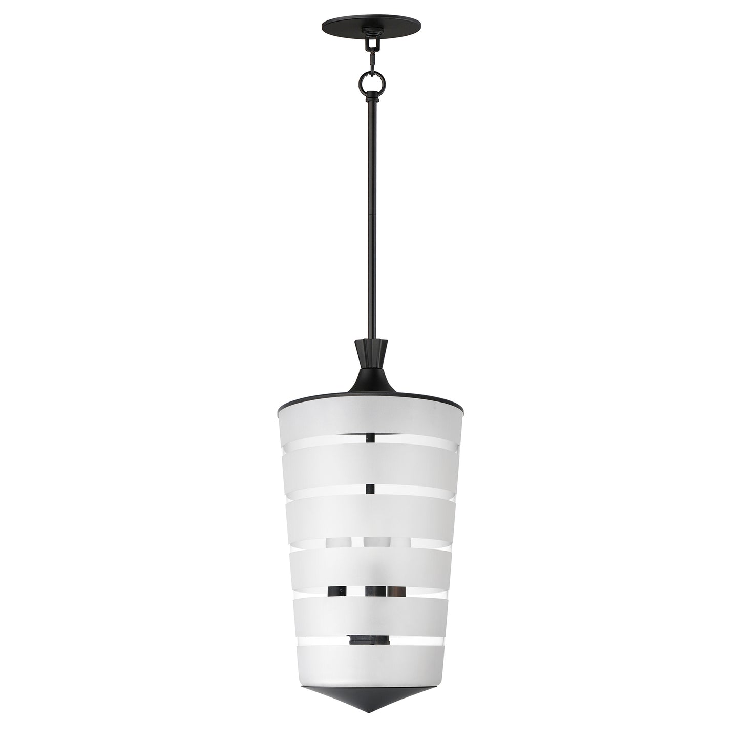 Copacabana 3-Light Pendant Black by Maxim Lighting