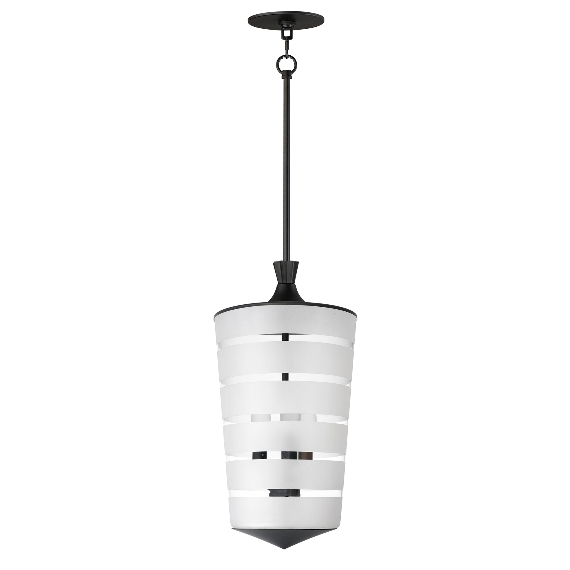 Copacabana 3-Light Pendant Black by Maxim Lighting