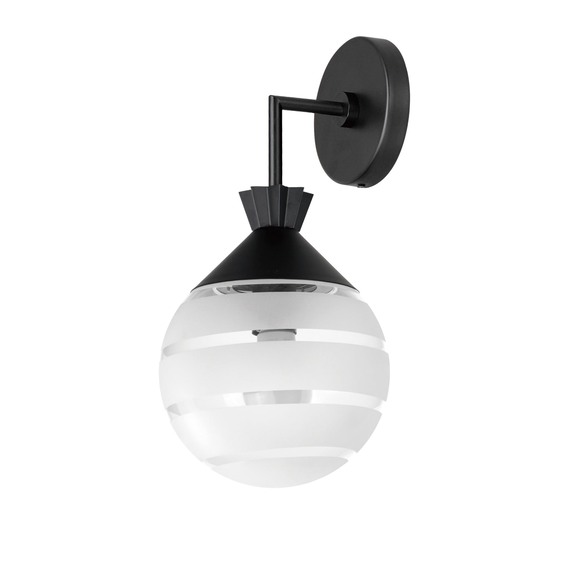 Copacabana Outdoor Globe Wall Sconce Black by Maxim Lighting