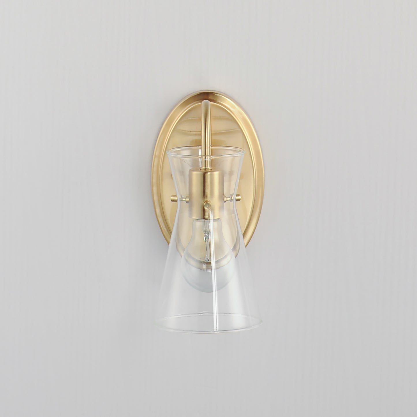 Ava Wall Sconce Natural Aged Brass by Maxim Lighting