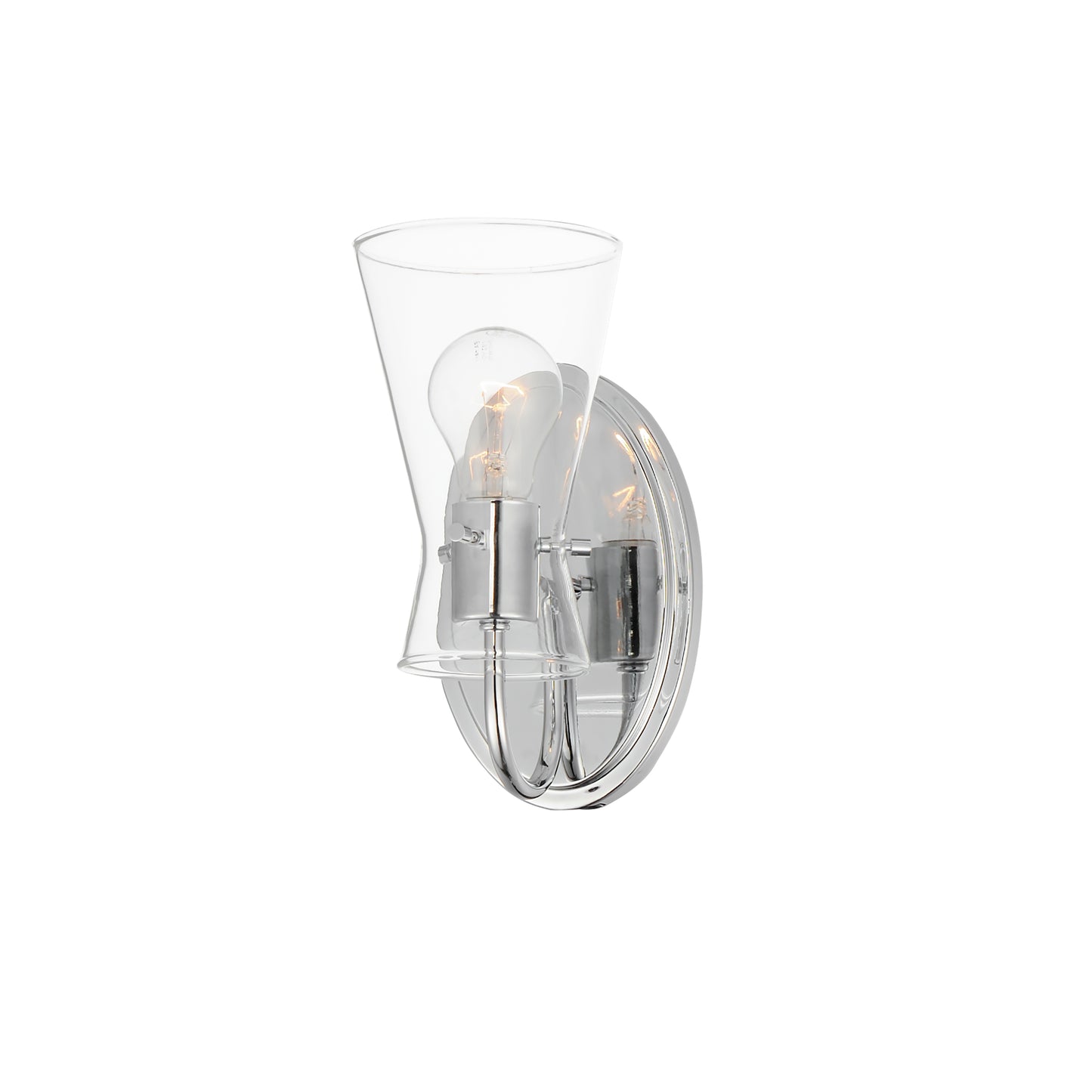 Ava Wall Sconce Polished Chrome by Maxim Lighting