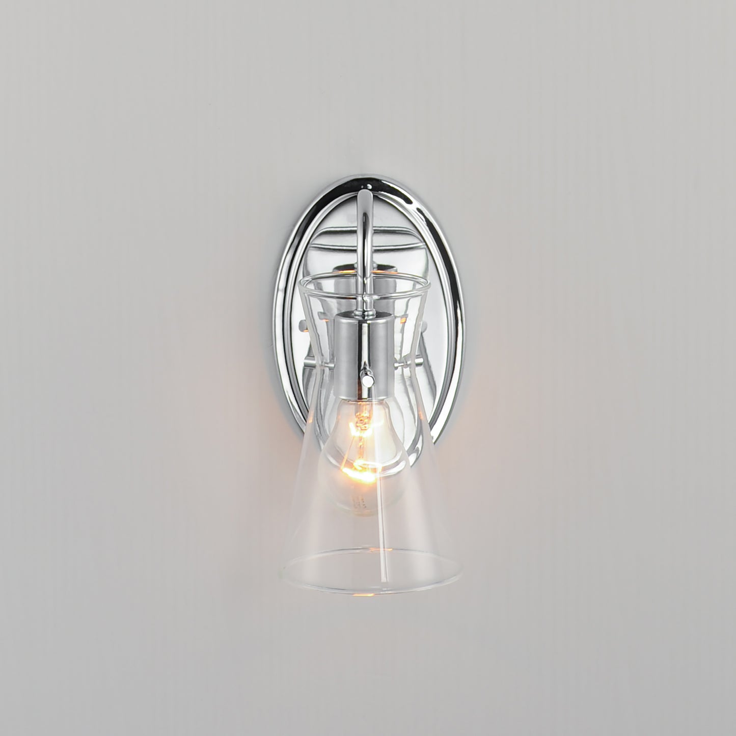Ava Wall Sconce Polished Chrome by Maxim Lighting