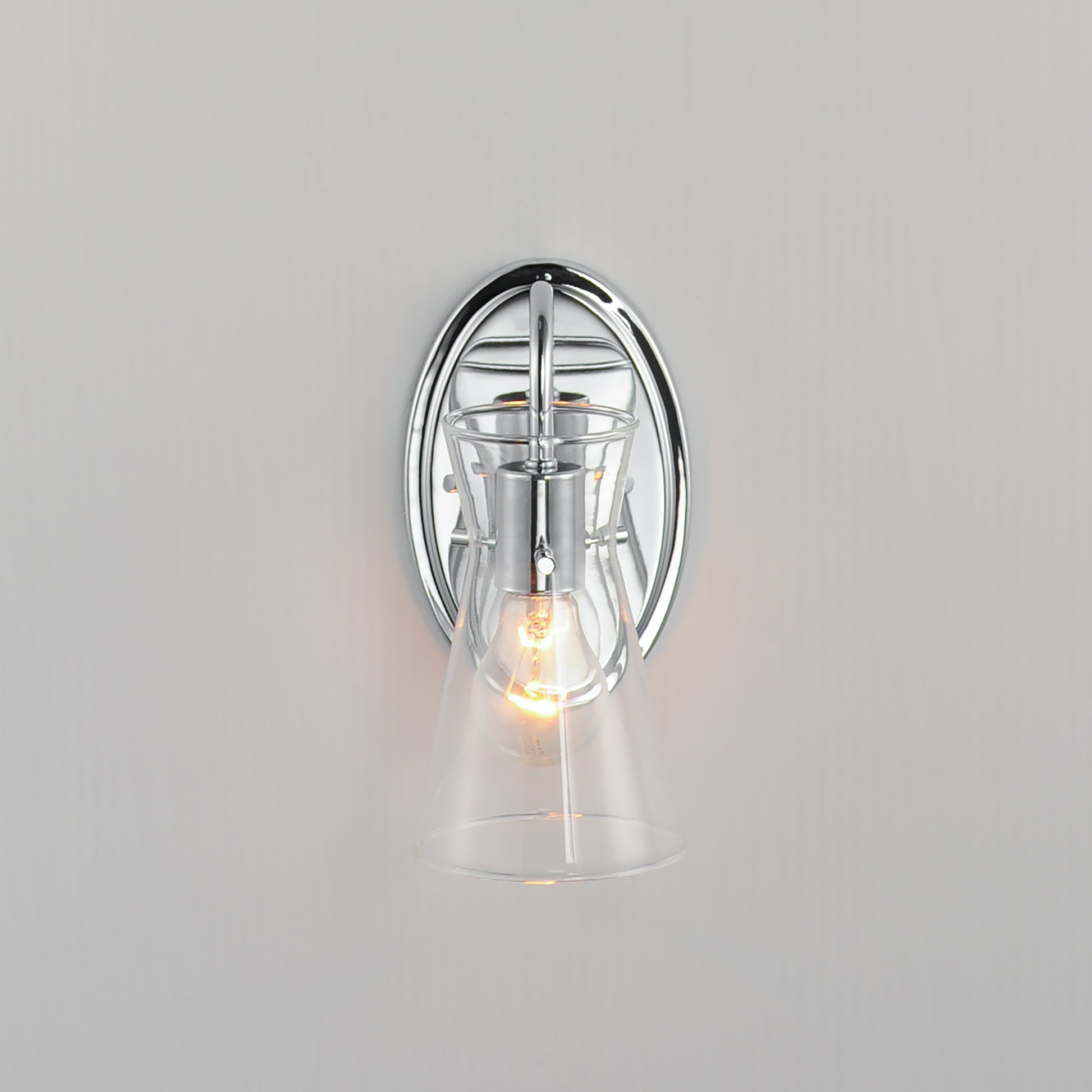 Ava Wall Sconce Polished Chrome by Maxim Lighting