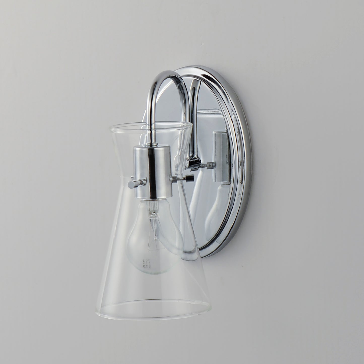 Ava Wall Sconce Polished Chrome by Maxim Lighting