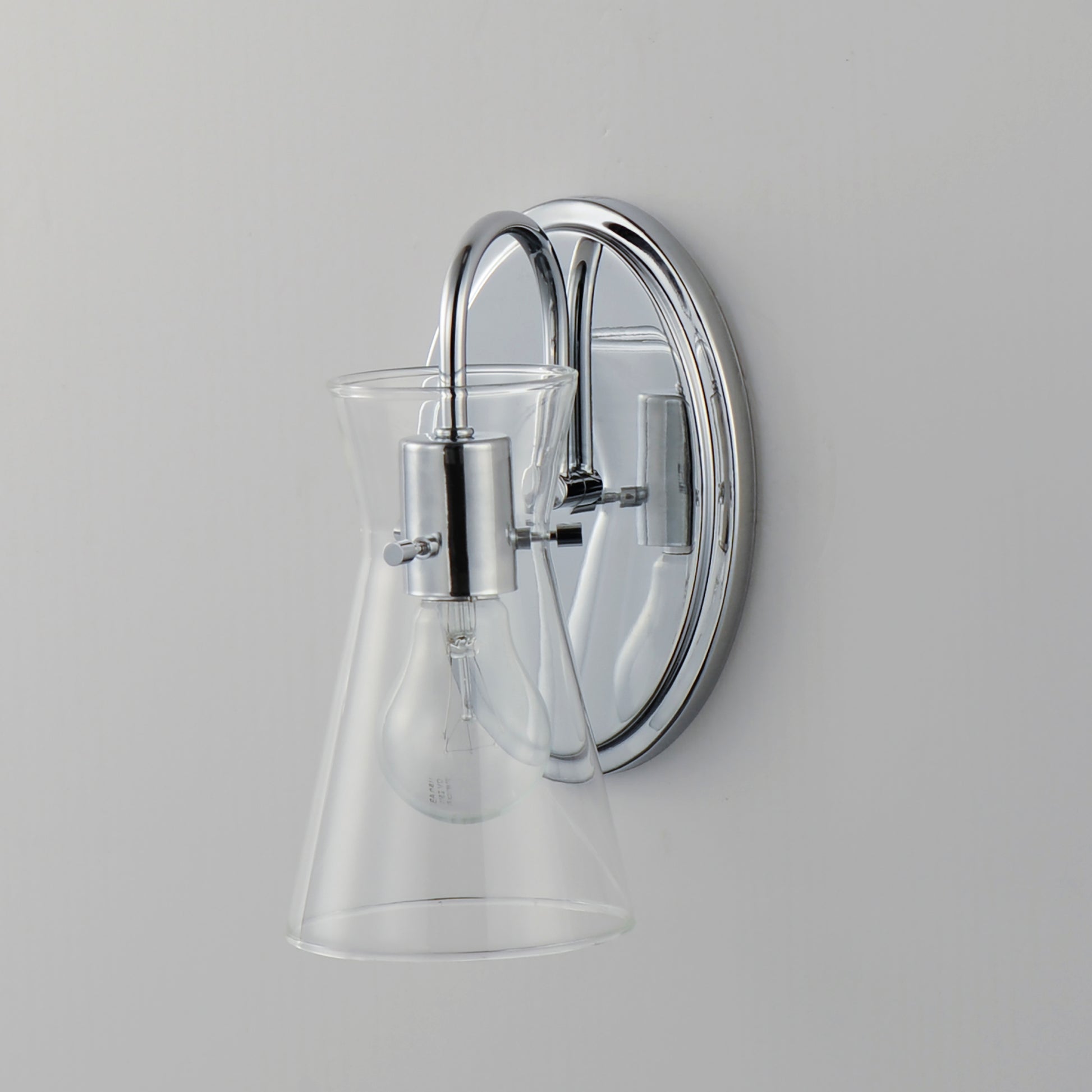 Ava Wall Sconce Polished Chrome by Maxim Lighting