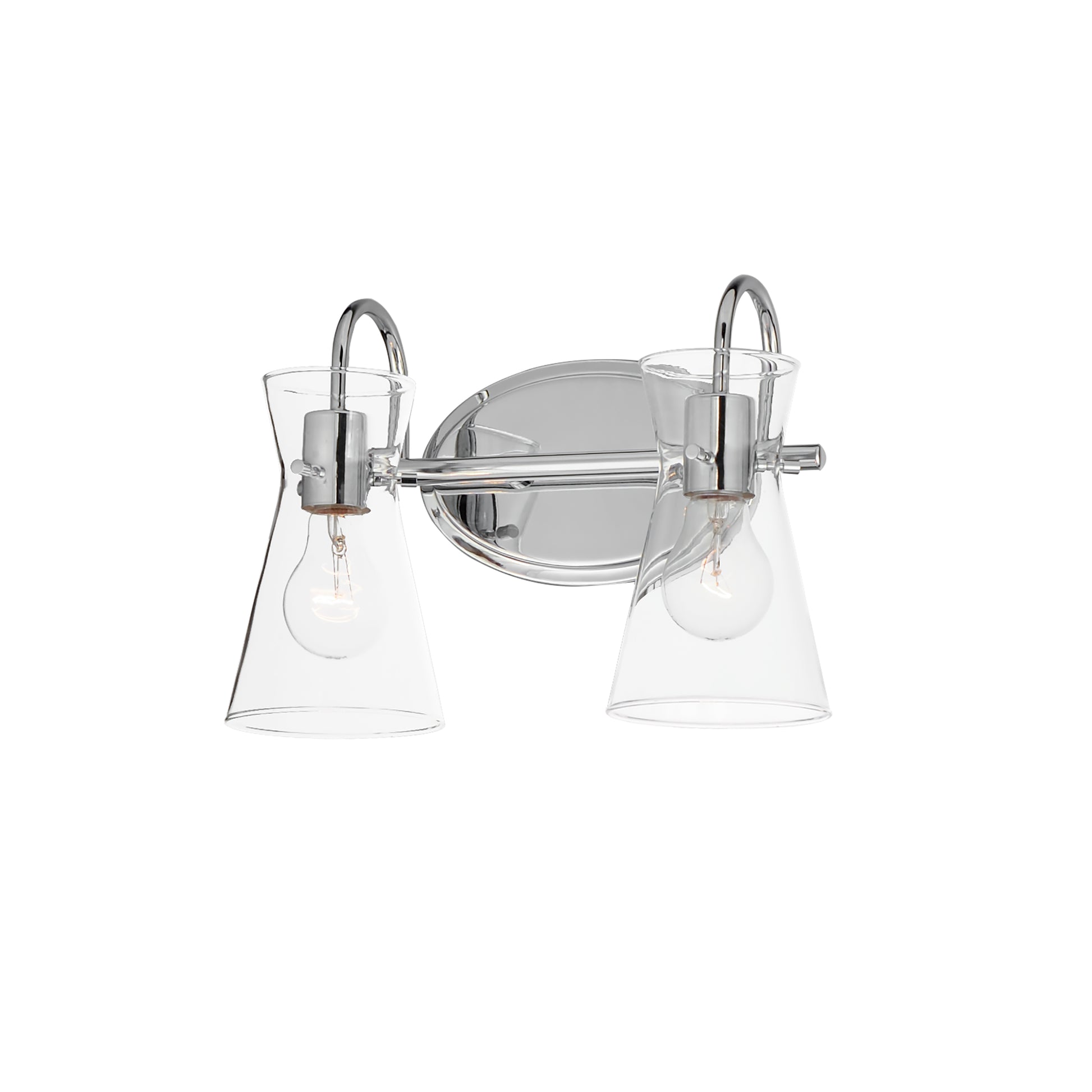 Ava 2-Light Bath Vanity Polished Chrome by Maxim Lighting