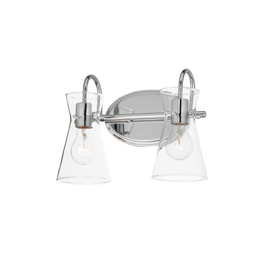 Ava 2-Light Bath Vanity Polished Chrome by Maxim Lighting