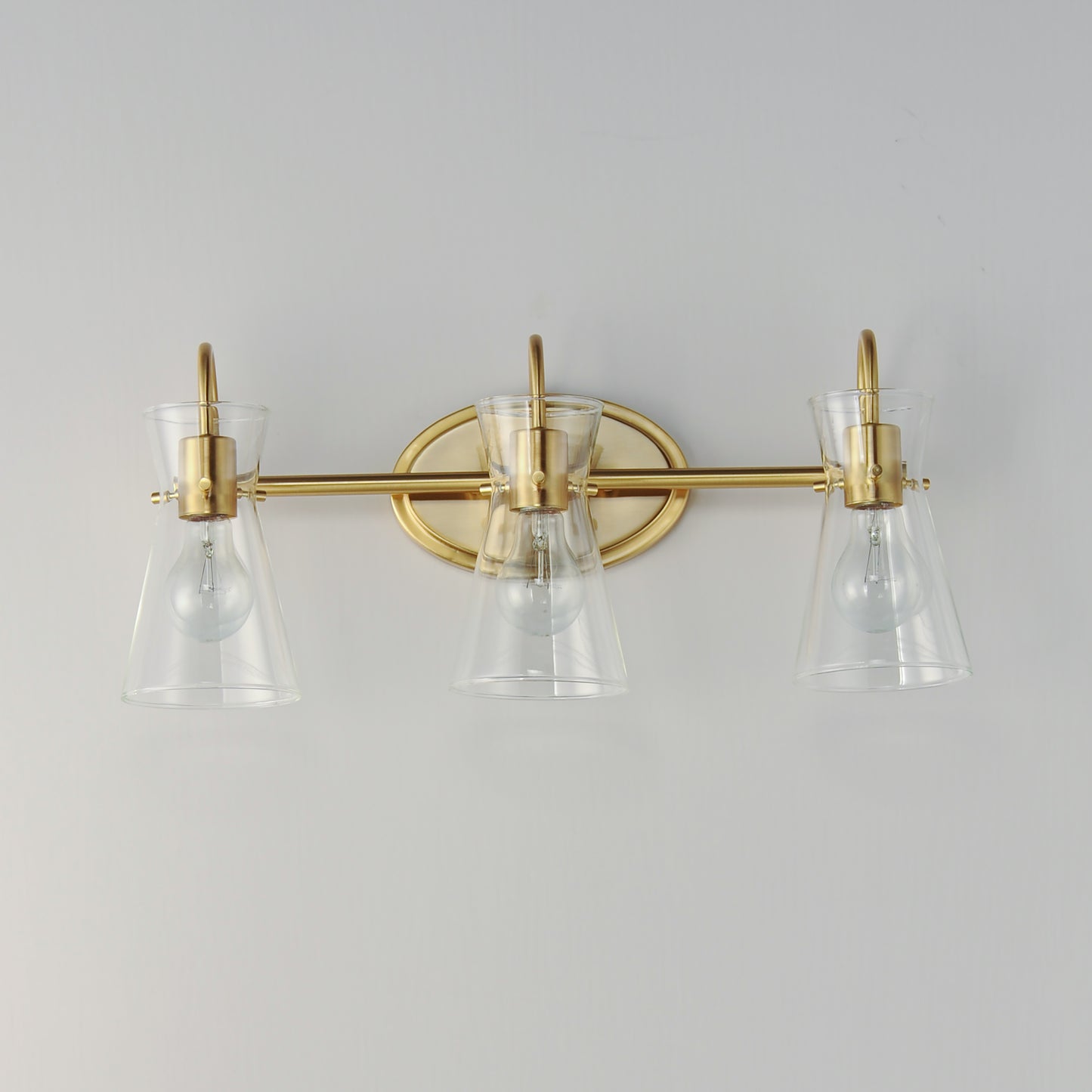 Ava 3-Light Bath Vanity Natural Aged Brass by Maxim Lighting