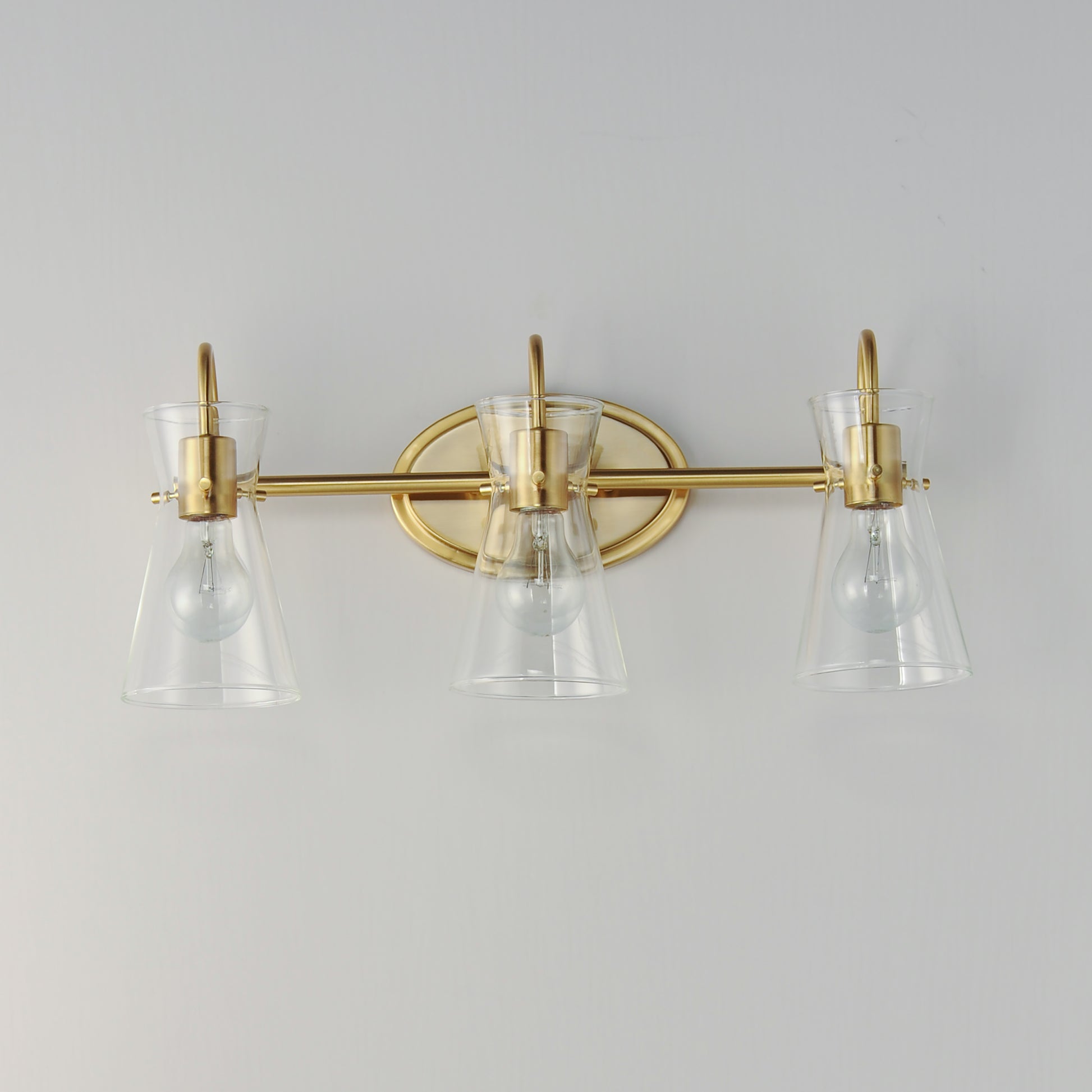 Ava 3-Light Bath Vanity Natural Aged Brass by Maxim Lighting