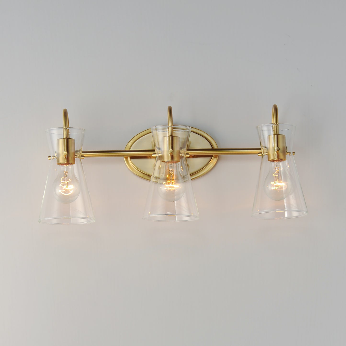 Ava 3-Light Bath Vanity Natural Aged Brass by Maxim Lighting