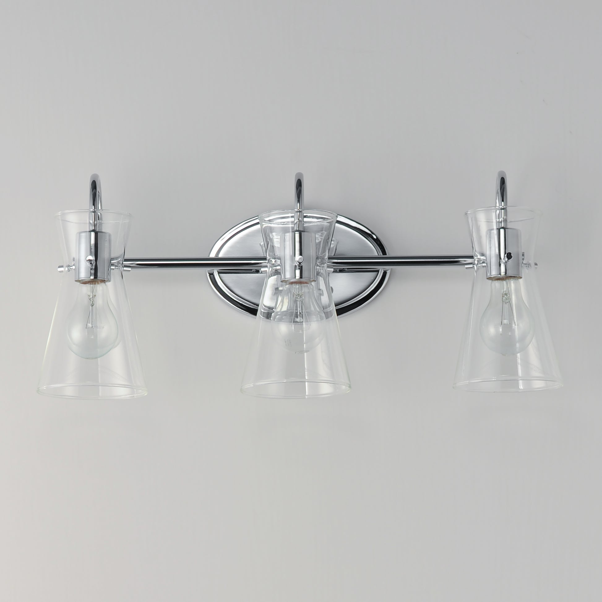 Ava 3-Light Bath Vanity Polished Chrome by Maxim Lighting
