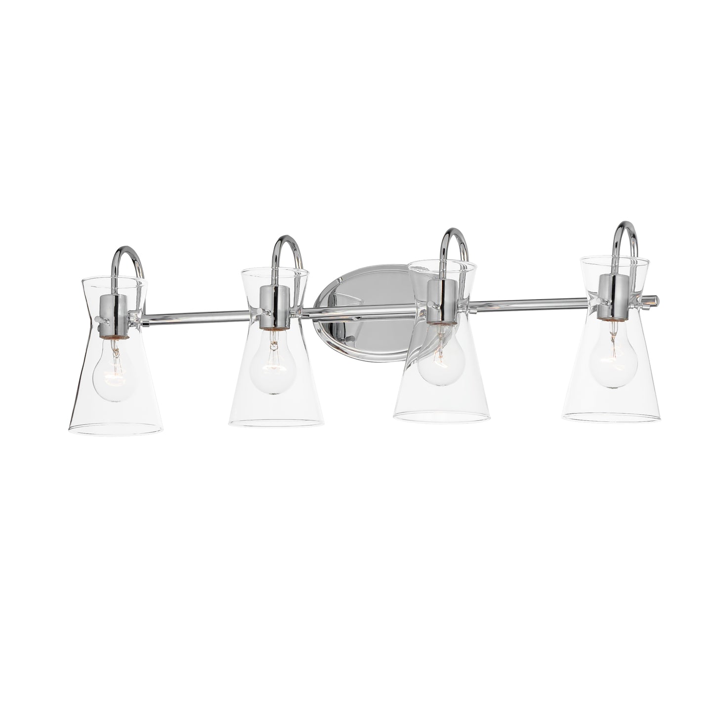 Ava 4-Light Bath Vanity Polished Chrome by Maxim Lighting
