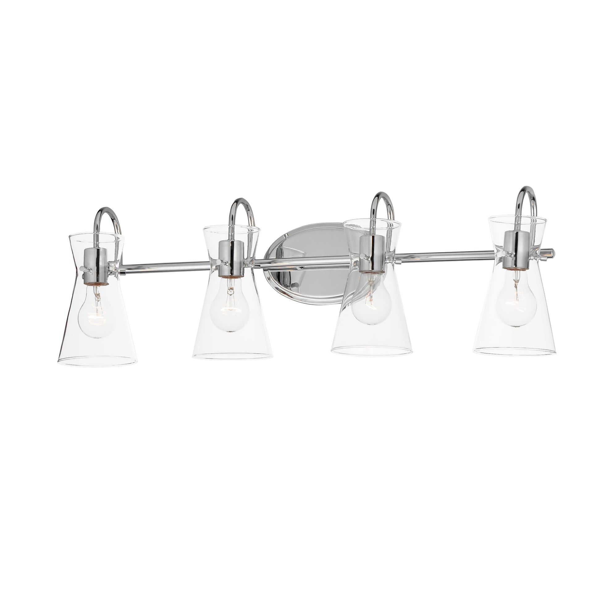 Ava 4-Light Bath Vanity Polished Chrome by Maxim Lighting