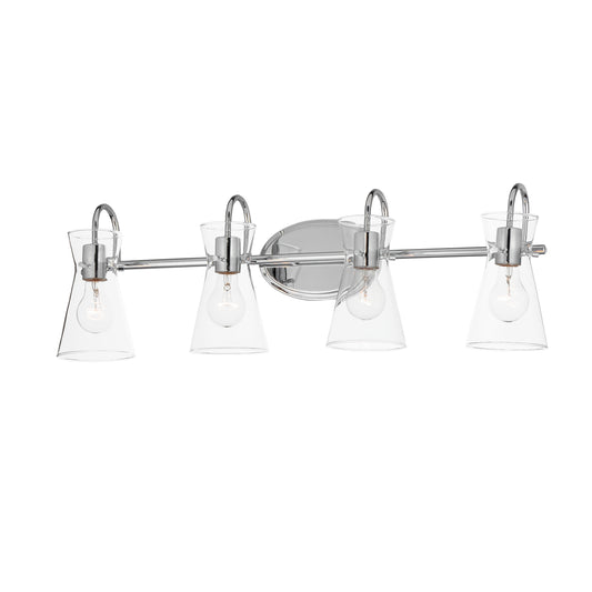 Ava 4-Light Bath Vanity Polished Chrome by Maxim Lighting